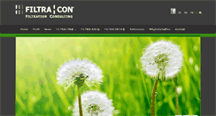Desktop Screenshot of filtracon.com
