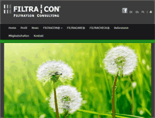 Tablet Screenshot of filtracon.com